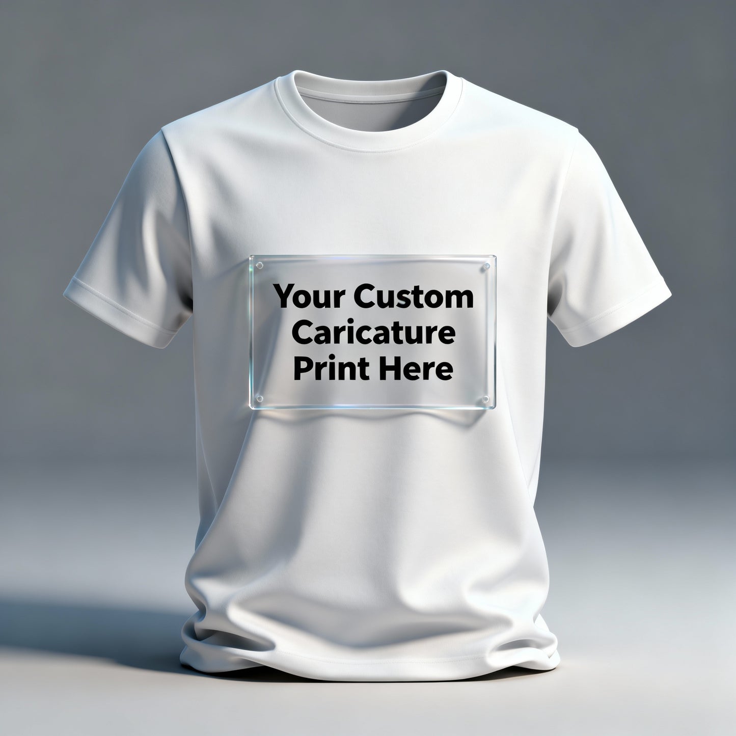 Custom Overdrawn Caricature Printed Shirt